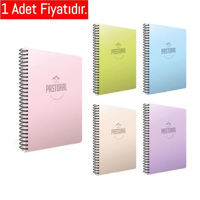 Gıpta Pastoral Spr.Pp Kpk.Defter A4 60-4 Yp.Kare (1 Adet)Gıpta Pastoral Spr.Pp Kpk.Defter A4 60-4 Yp.Kare - Kirtasiyem.netSpiralli Plastik Kapak Defterler