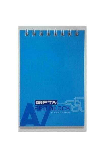 Gıpta Pro Block Karton Kapak Spr.Bloknot A7 40 Yp. ÇizgiliGıpta Pro Block Karton Kapak Spr.Bloknot A7 40 Yp. Çizgili - Kirtasiyem.netSpiralli Bloknotlar