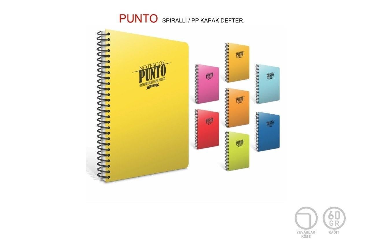 Gıpta Punto Spr.Defter Pls.Kapak A4 140 Yp. KareliGıpta Punto Spr.Defter Pls.Kapak A4 140 Yp. Kareli - Kirtasiyem.netSpiralli Plastik Kapak Defterler