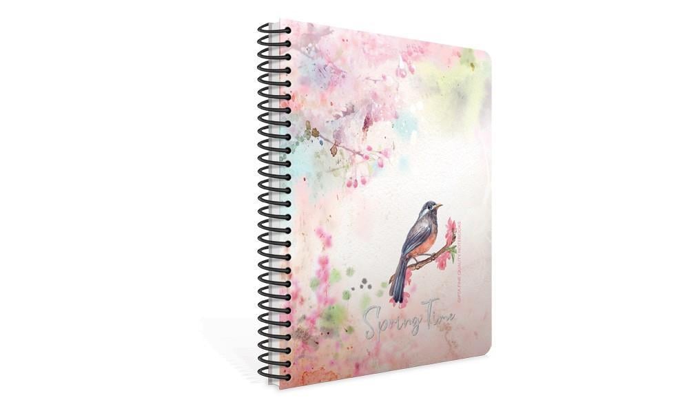 Gıpta Spiralli Defter Sprıng Tıme Karton Kapak A4 100 Yaprak KareliGıpta Spiralli Defter Sprıng Tıme Karton Kapak A4 100 Yaprak Kareli - Kirtasiyem.netSpiralli Karton Kapak Defterler
