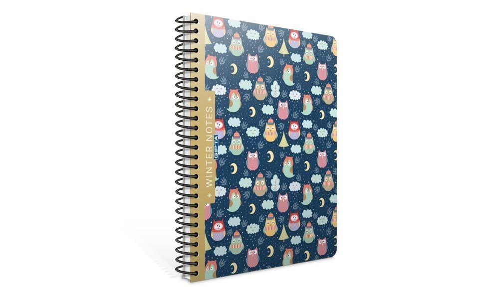 Gıpta Spiralli Defter Wınter Ofs.Pp.Kapak A4 80 Yaprak KareliGıpta Spiralli Defter Wınter Ofs.Pp.Kapak A4 80 Yaprak Kareli - Kirtasiyem.netDefter Ve Bloknotlar