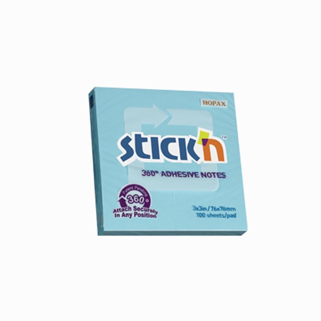 Gıpta Stıckn 76X76 360 Yapışkanlı Mavi 100YpGıpta Stıckn 76X76 360 Yapışkanlı Mavi 100Yp - Kirtasiyem NetYapışkanlı Not Kağıtları
