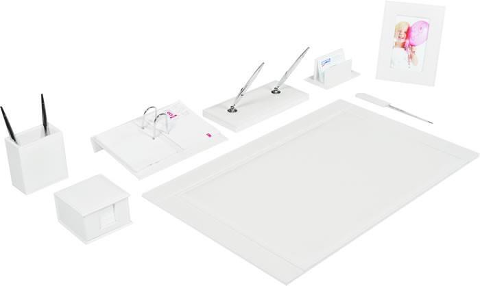 Gıpta Sümen Takımı Desktop 9 Parça Beyaz 7602Gıpta Sümen Takımı Desktop 9 Parça Beyaz 7602 - Kirtasiyem.netSümen Takımları