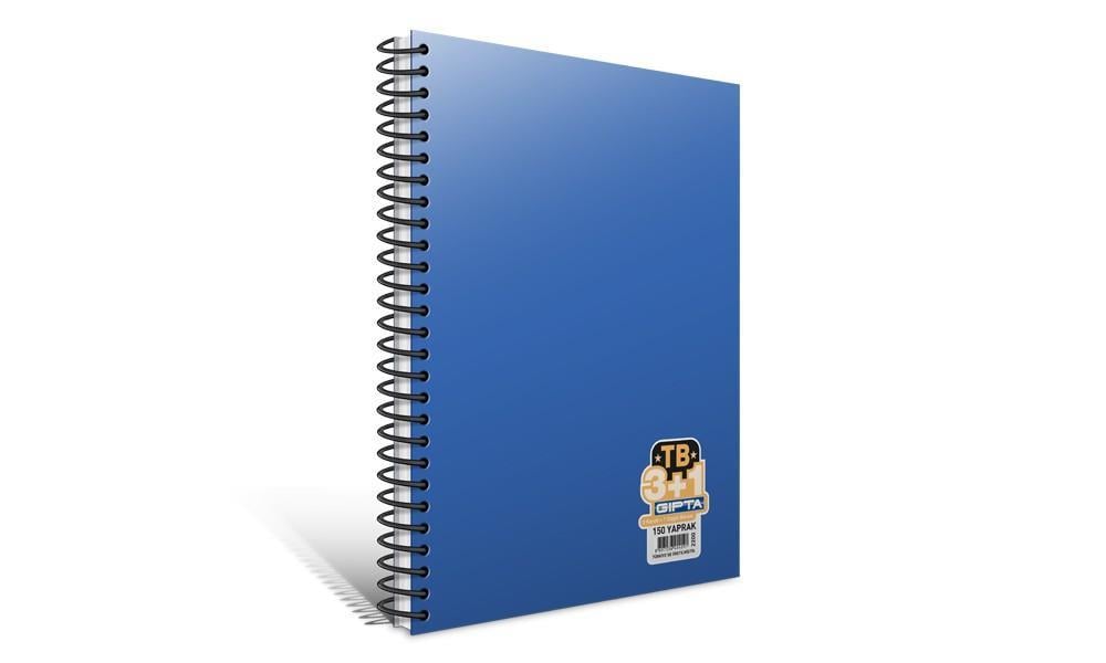 Gıpta Tb 3+1 Seperatörlü Spr.Pls.Kap.Defter A4 150 Yp.Gıpta Tb 3+1 Seperatörlü Spr.Pls.Kap.Defter A4 150 Yp. - Kirtasiyem.netSeperatörlü ( Ayraçlı ) Defterler