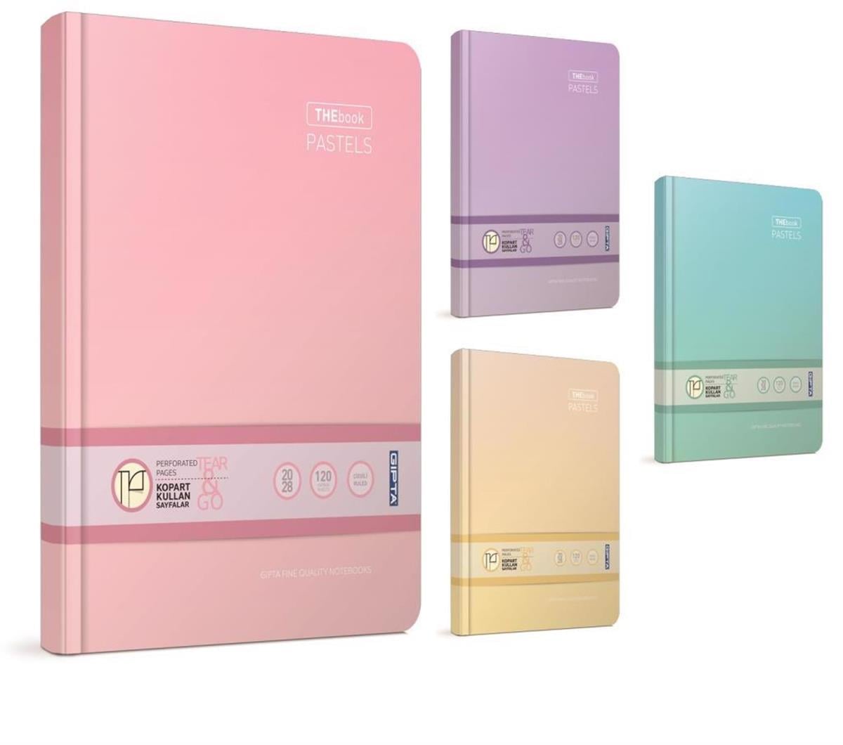 Gıpta Thebook Pastels İp.Dkş.Srt Kp.Df.20X28-200 Yp.KareGıpta Thebook Pastels İp.Dkş.Srt Kp.Df.20X28-200 Yp.Kare - Kirtasiyem.netSert Kapak Defterler