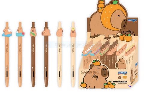 Gıpta Versatil Kalem - Capybara Small  07Mm *24Versatil ( Uçlu ) Kalemler
