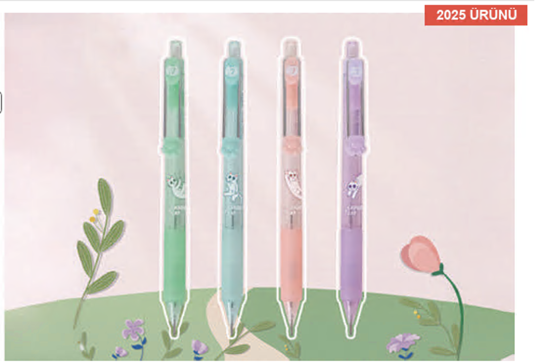 Gıpta Versatil Kalem - Garden Cat  4 Renk Seçeneği 07 Mm_48Diğer Kırtasiye Ürünleri