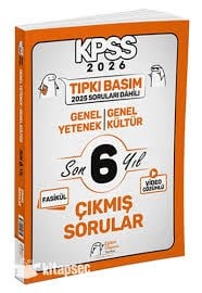 Gizli 2026 KpssTıpkı Basım Son 6 Yıl Çıkmış Eğitim DeposuKPSS Hazırlık
