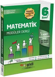 Gizli 6. Sınıf Matematik Müfradatın Gizli Dergisi6.Sınıf