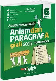 Gizli 6. Sınıf  ilk Adım Anlamdan Paragrafa Gizli GeçişGizli 6. Sınıf Anlamdan Paragrafa Gizli Geçiş - Kirtasiyem.net6.Sınıf