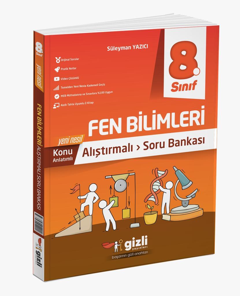 Gizli 8. Sınıf Lgs Fen Bilimleri Alıştırmalı Soru BankasGizli 8. Sınıf Lgs Fen Bilimleri Alıştırmalı Soru Bankas - Kirtasiyem.net8.Sınıf