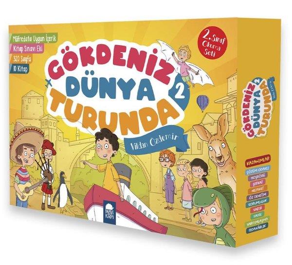 Gökdeniz Dünya Turunda 2. (10 Kitap) Vildan ÖzdemirGökdeniz Dünya Turunda 2. (10 Kitap) Vildan Özdemir - Kirtasiyem.netHikaye Kitabı Setleri