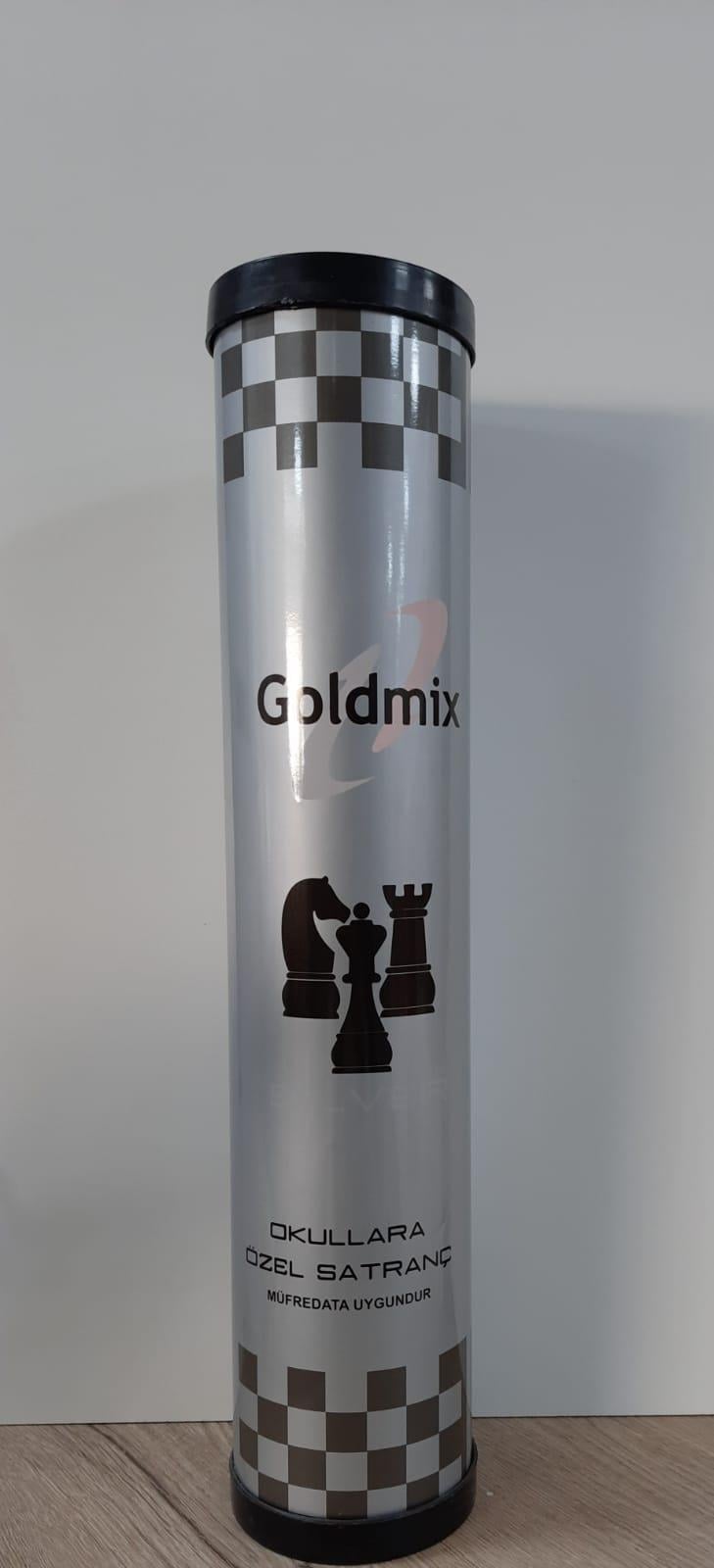 Goldmix Satranç Takımı Silver&Black RuloGoldmix Satranç Takımı Silver&Black Rulo - Kirtasiyem.netSatrançlar