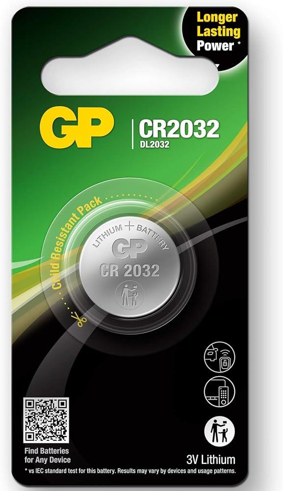 Gp Cr2032 3 Volts *5 ( 1 Adet )Gp Cr2032 3 Volts 5 Li Karton ADET FİYATI - Kirtasiyem NetPil