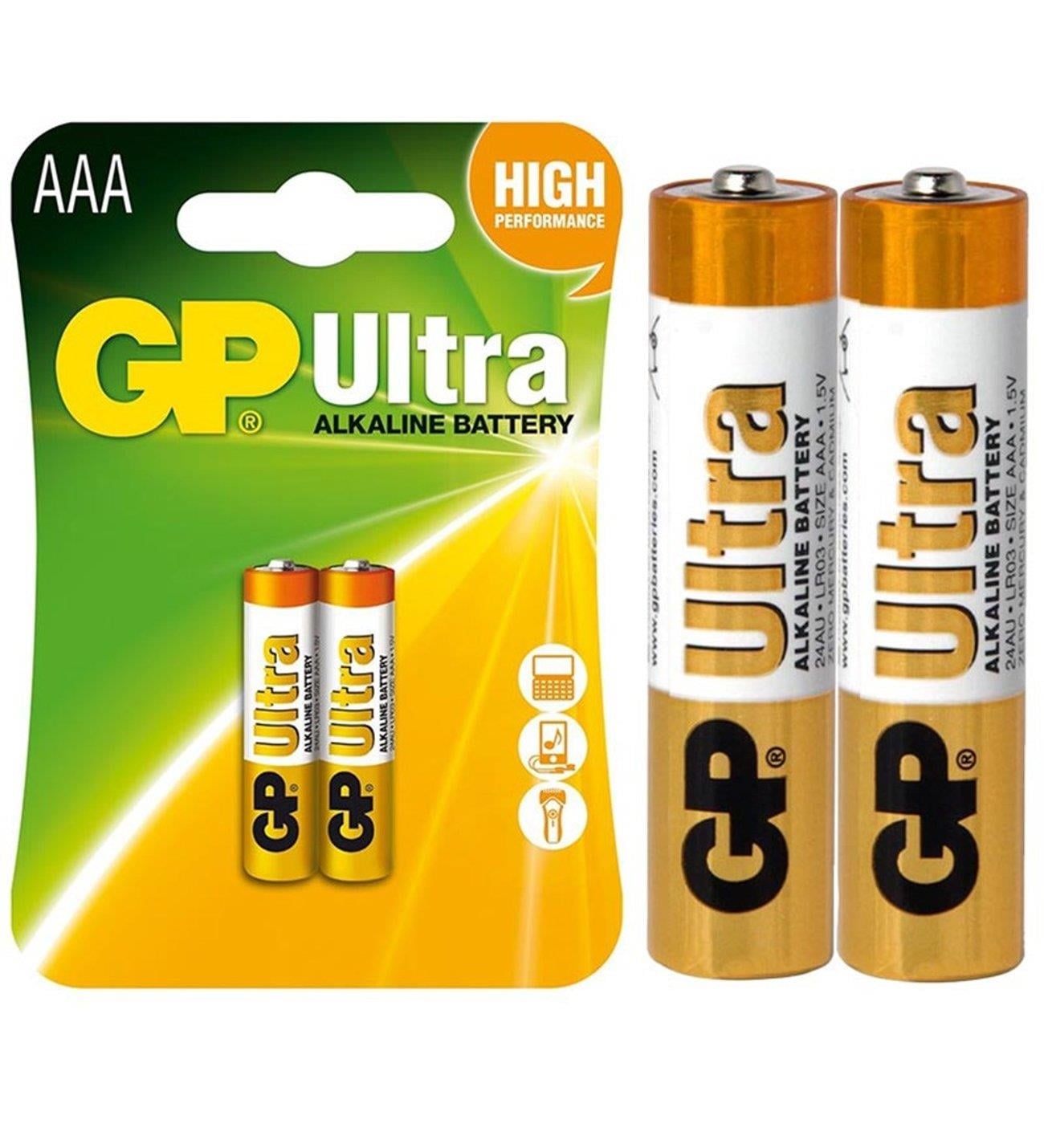 Gp Pil Alkaline 2 Li İnceGp Pil Alkaline 2 Li İnce - Kirtasiyem NetPil