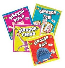 Güçlü Dinazorlar Set 4 Kitap TakımEğitici Kitaplar