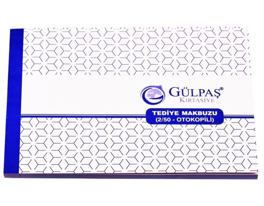 Gülpaş 2/50 Tediye Makbuzu Otokopili 14X20 50+50__677Gülpaş 2/50 Tediye Makbuzu Otokopili 14X20 50+50__677 - Kirtasiyem.netDiğer Kağıt Ürünleri