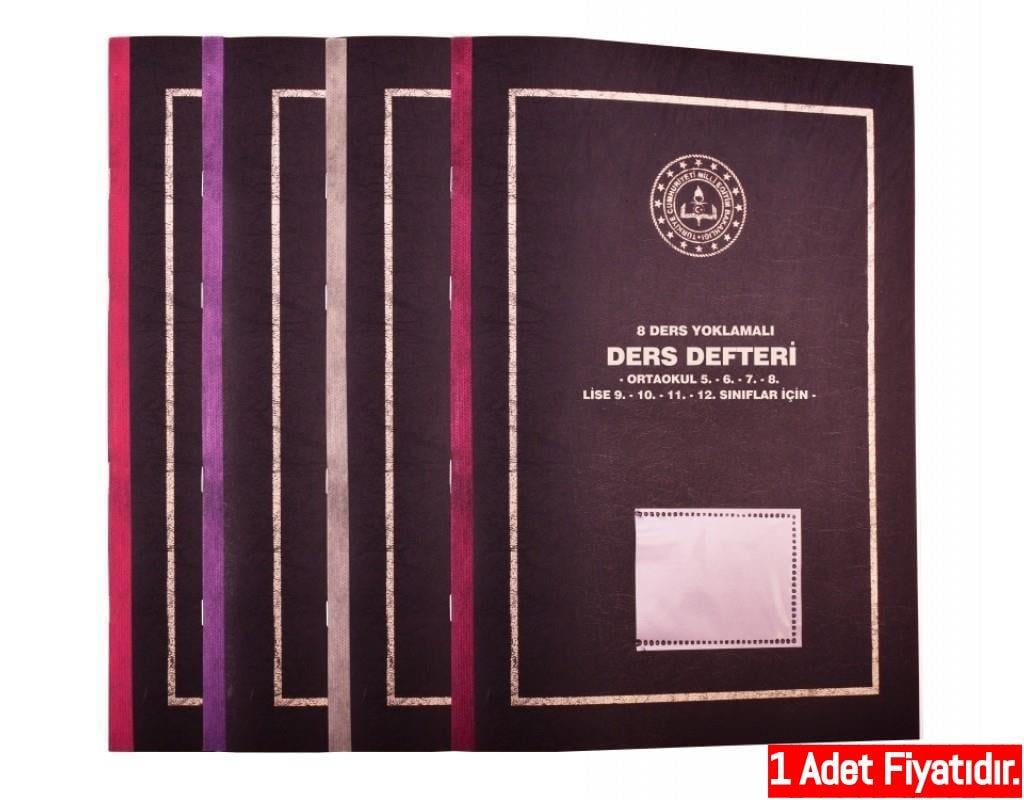 Gülpaş 8 Derslik Yoklamalı Ders Defteri Pp. Kapak 25X35__384 (1 Adet)Gülpaş 8 Derslik Yoklamalı Ders Defteri Pp. Kapak 25X35__384 - Kirtasiyem.netDers Defterleri