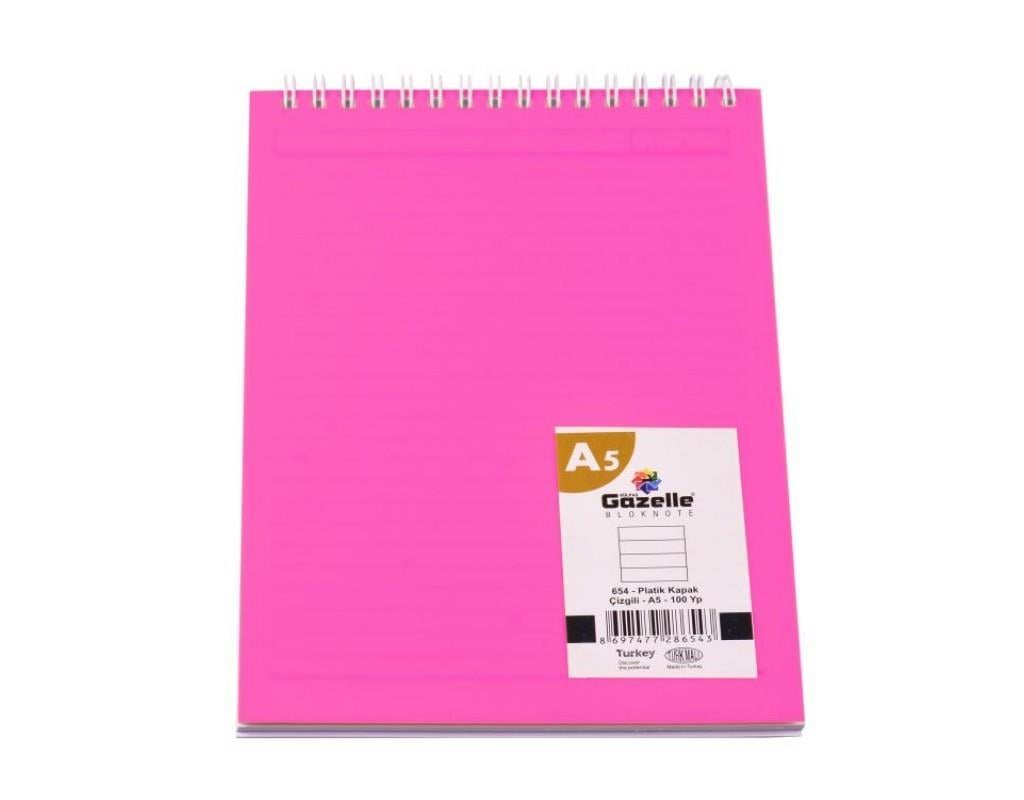Gülpaş A-5 Kareli Bloknot Plastik Kapak 15X21 100 Yp.__655Gülpaş A-5 Kareli Bloknot Plastik Kapak 15X21 100 Yp.__655 - Kirtasiyem.netBloknotlar