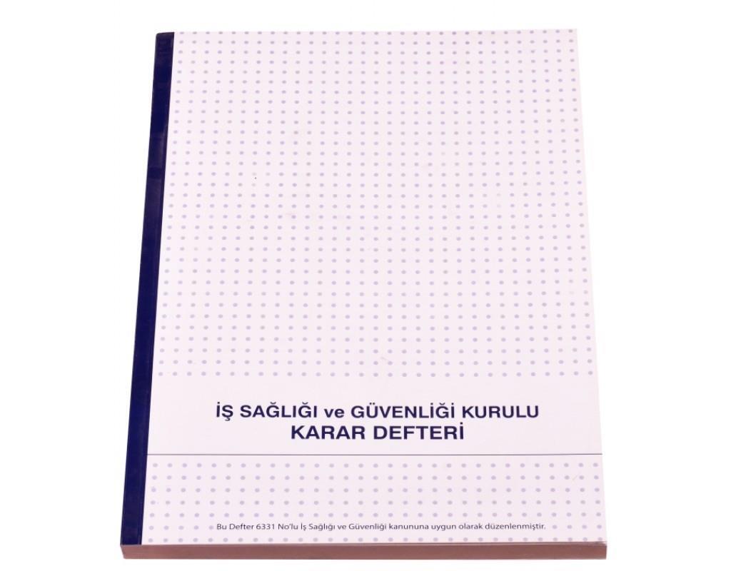 Gülpaş İş Sağ. Ve İş Güv. İlişkin Karar Defteri Karton Kp. 21X30 3 Nüsha 50+50+50__230Gülpaş İş Sağ. Ve İş Güv. İlişkin Karar Defteri Karton Kp. 21X30 3 Nüsha 50+50+50__230 - Kirtasiyem.netİş Sağlığı Ve Güvenliği Defteri