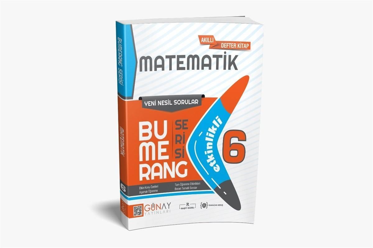Günay 6. Sınıf Bumerang Etkinlikli MatematikGünay 6. Sınıf Bumerang Etkinlikli Matematik - Kirtasiyem.net6.Sınıf