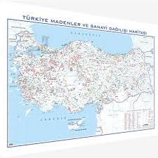 Gürbüz 70x100 Türkiye Endüstri ve Madenler 21133Yapbozlar