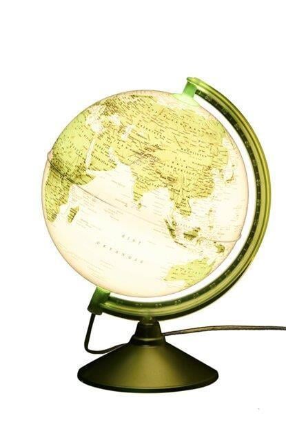 Gürbüz Globe Green Işıklı Küre 26 CmGürbüz Globe Green Işıklı Küre 26 Cm - Kirtasiyem.netKüre - Teleskop - Dürbün
