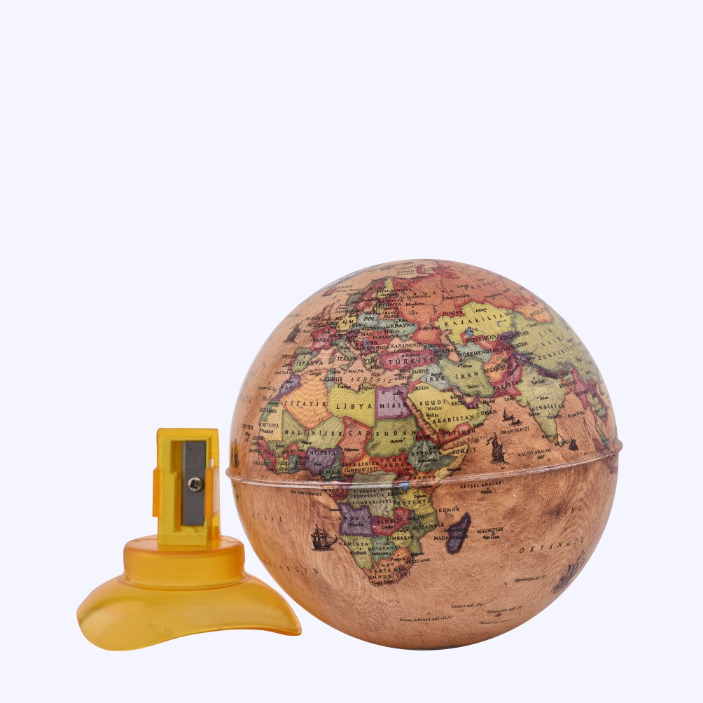Gürbüz Globe Kalemtraş Antik Küre 10CmGürbüz Globe Kalemtraş Antik Küre 10Cm - Kirtasiyem.netKüre - Teleskop - Dürbün