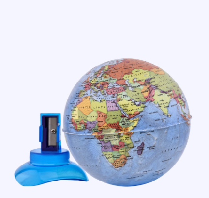 Gürbüz Globe Kalemtraş Siyasi Küre 10CmGürbüz Globe Kalemtraş Siyasi Küre 10Cm - Kirtasiyem.netKüre - Teleskop - Dürbün