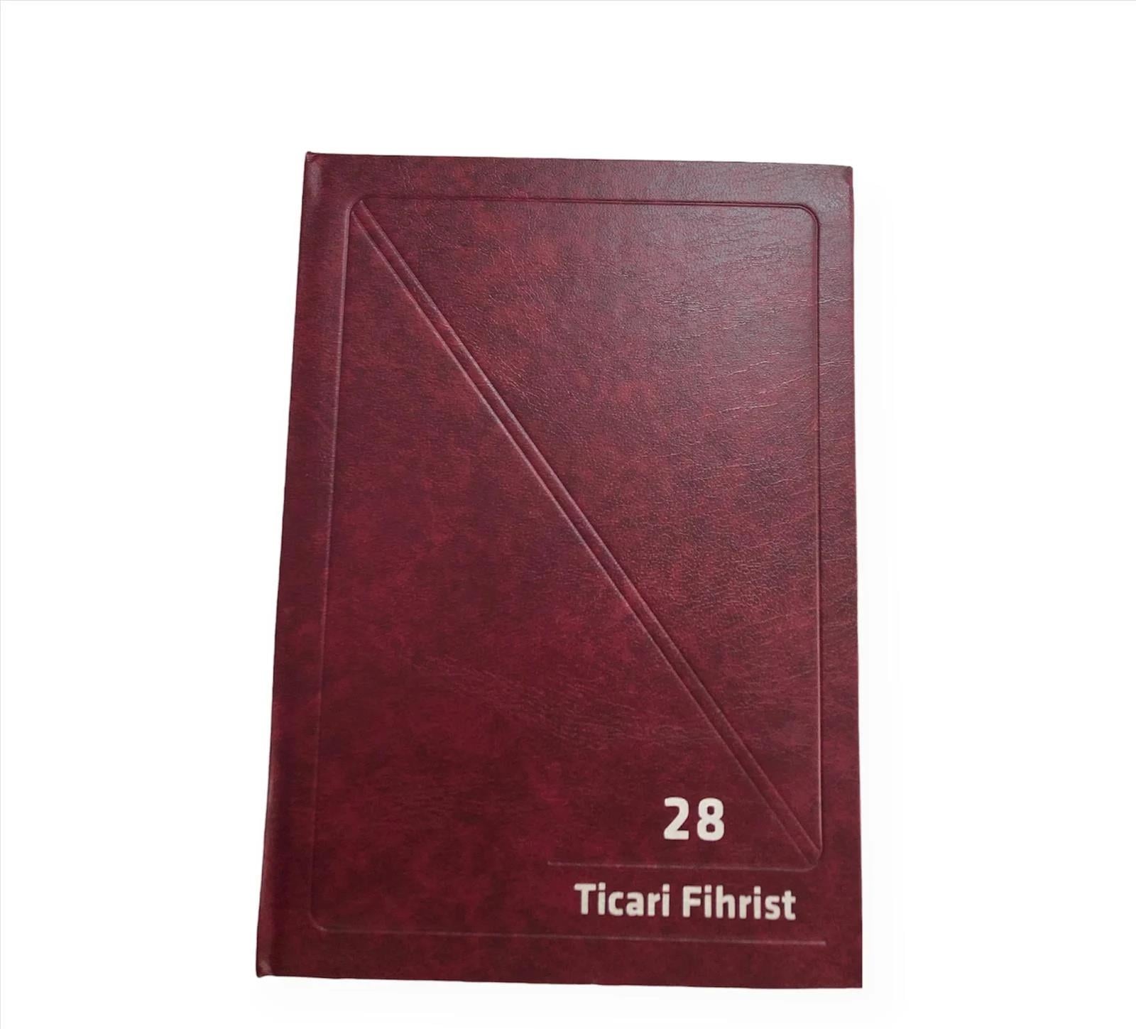Gürmat 16X23 Cilt Bezi Kapaklı Ticari Fihrist 28'LiGürmat Ticari Fihrist 2 16*23 Cilt Bezi Kod:902-28 - Kirtasiyem.netTicari Fihristler