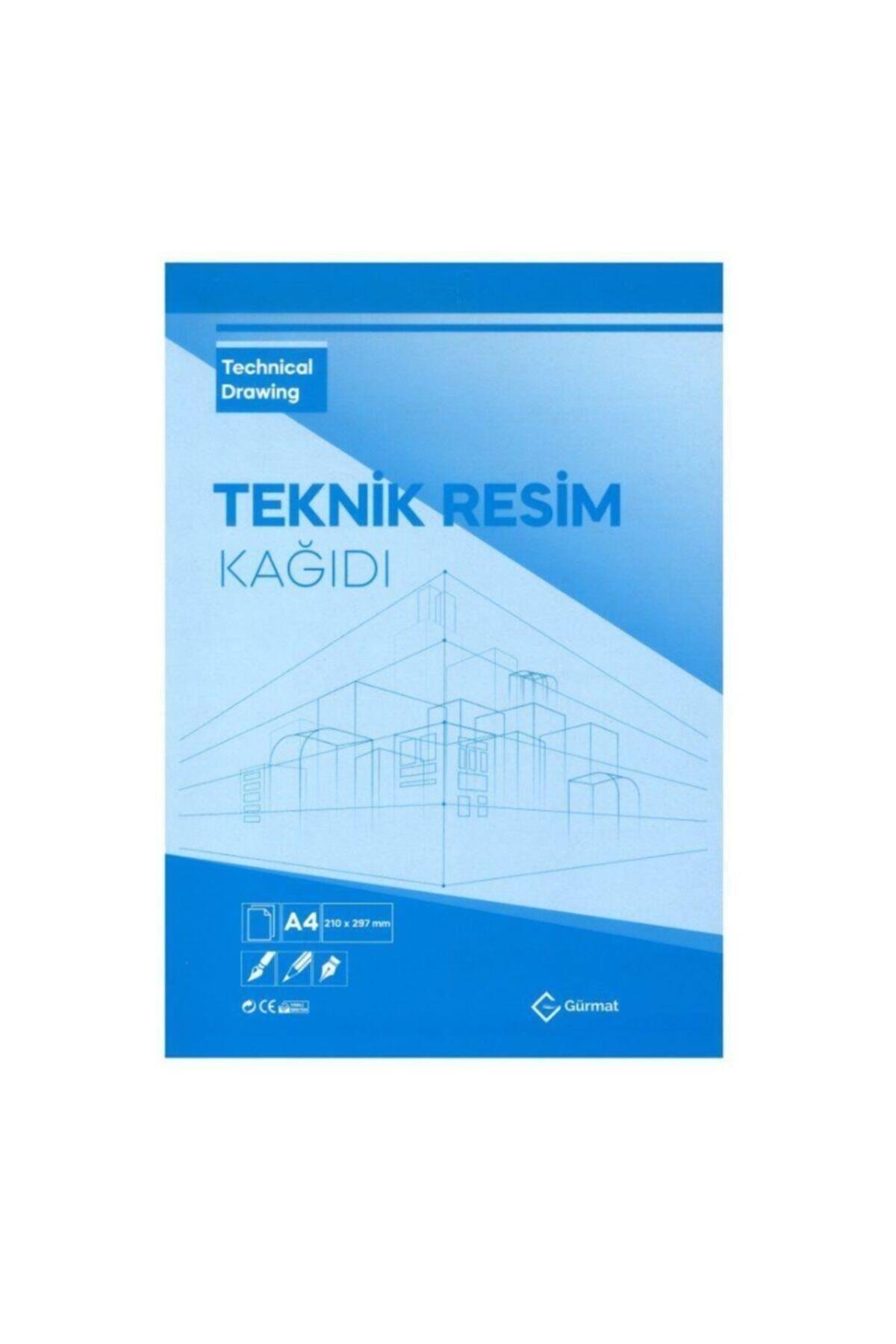 Gürmat A4 Teknik Resim Kağıdı 40 YpGürmat Teknik Resim A4 - Kirtasiyem.netTeknik Resim Defterleri