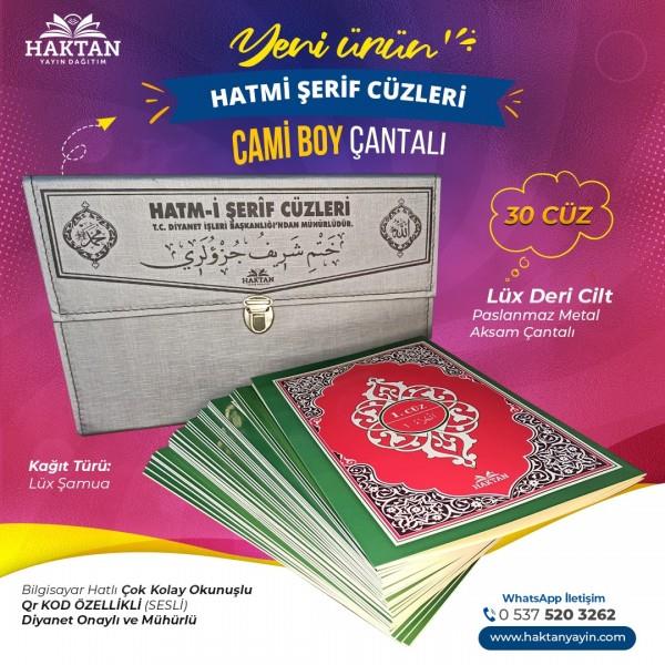 Haktan Cami Boy 30 Cüz Hatim Seti H-66Haktan Cami Boy 30 Cüz Hatim Seti H-66 - Kirtasiyem.netDua Kitabı