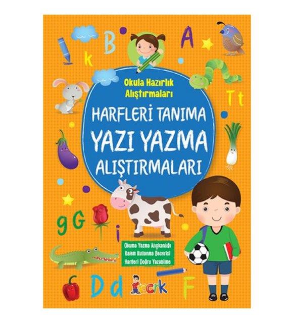 Harfleri Tanıma Yazı Yazma AlıştırmalarıHarfleri Tanıma Yazı Yazma Alıştırmaları - Kirtasiyem.netEğitici Kitaplar
