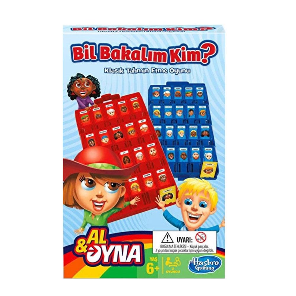 Hasbro B1204 Bil Bakalım Kim? Al & OynaHasbro B1204 Bil Bakalım Kim? Al & Oyna - Kirtasiyem.netAkıl Oyunları