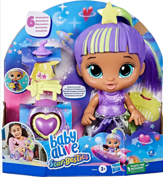 Hasbro Baby Alive Star Besties Sevimli Luna Has-F7360Hasbro Baby Alive Star Besties Sevimli Luna Has-F7360 - Kirtasiyem.netBebekler
