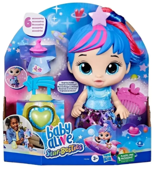 Hasbro Baby Alive Star Besties Yıldız Skylar Has-F7359Hasbro Baby Alive Star Besties Yıldız Skylar Has-F7359 - Kirtasiyem.netBebekler