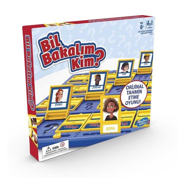 Hasbro Bil Bakalım Kim C2124Hasbro Bil Bakalım Kim C2124 - Kirtasiyem.netAkıl Oyunları