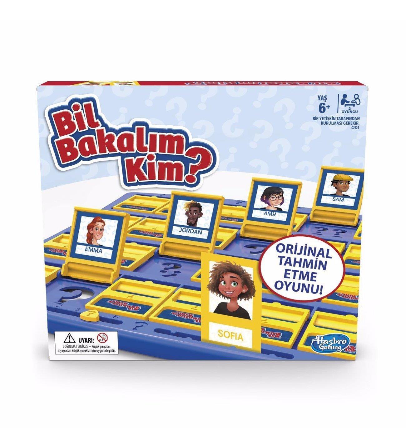 Hasbro C2124 Bil Bakalım Kim? *6Hasbro C2124 Bil Bakalım Kim? *6 - Kirtasiyem.netAkıl Oyunları