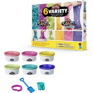 Hasbro F0103 Play-Doh Kum Hamur 6'Lı Set*6Hasbro F0103 Play-Doh Kum Hamur 6'Lı Set*6 - Kirtasiyem.netDiğer Oyuncak Ürünleri