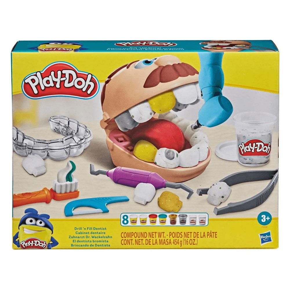 Hasbro Play-Doh Dişçi Seti Has-F1259Hasbro Play-Doh Dişçi Seti Has-F1259 - Kirtasiyem.netOyun Hamurları