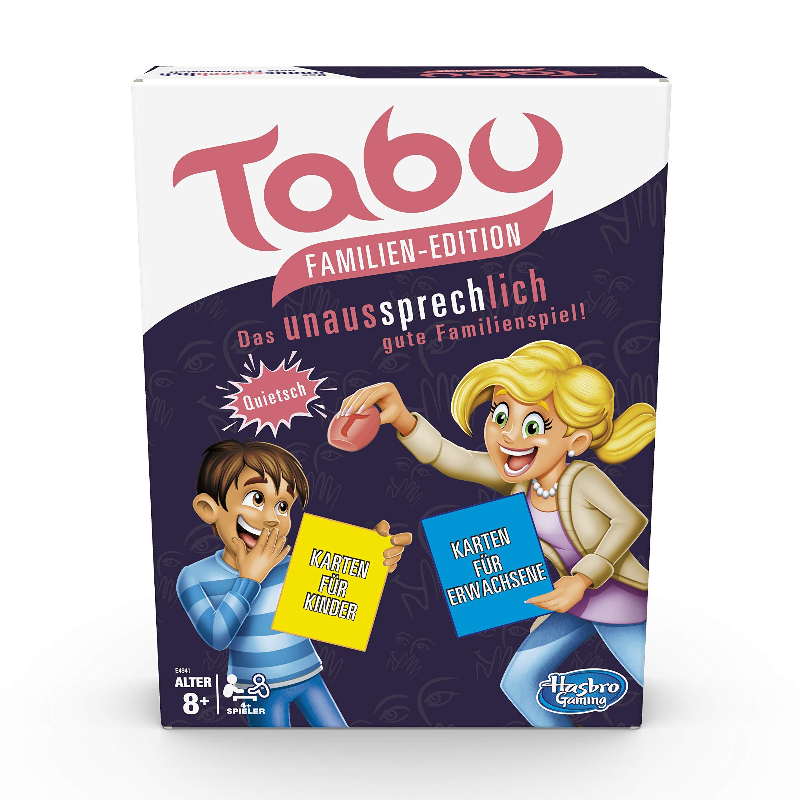 Hasbro Tabu Aile Boyu EğlenceHasbro Tabu Aile Boyu Eğlence - Kirtasiyem.netAkıl Oyunları