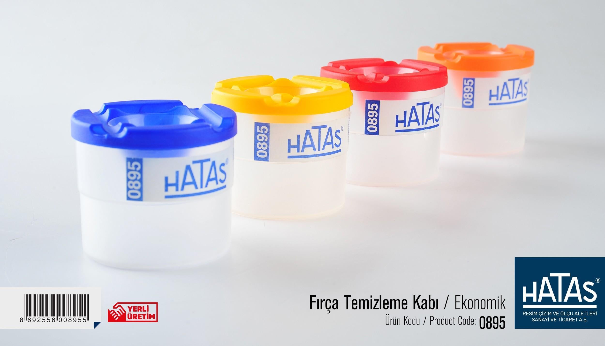 Hatas Fırça Temizleme Kabı Ekonomik No:0895Hatas Fırça Temizleme Kabı Ekonomik No:0895 - Kırtasiyem.netFırça Kabı