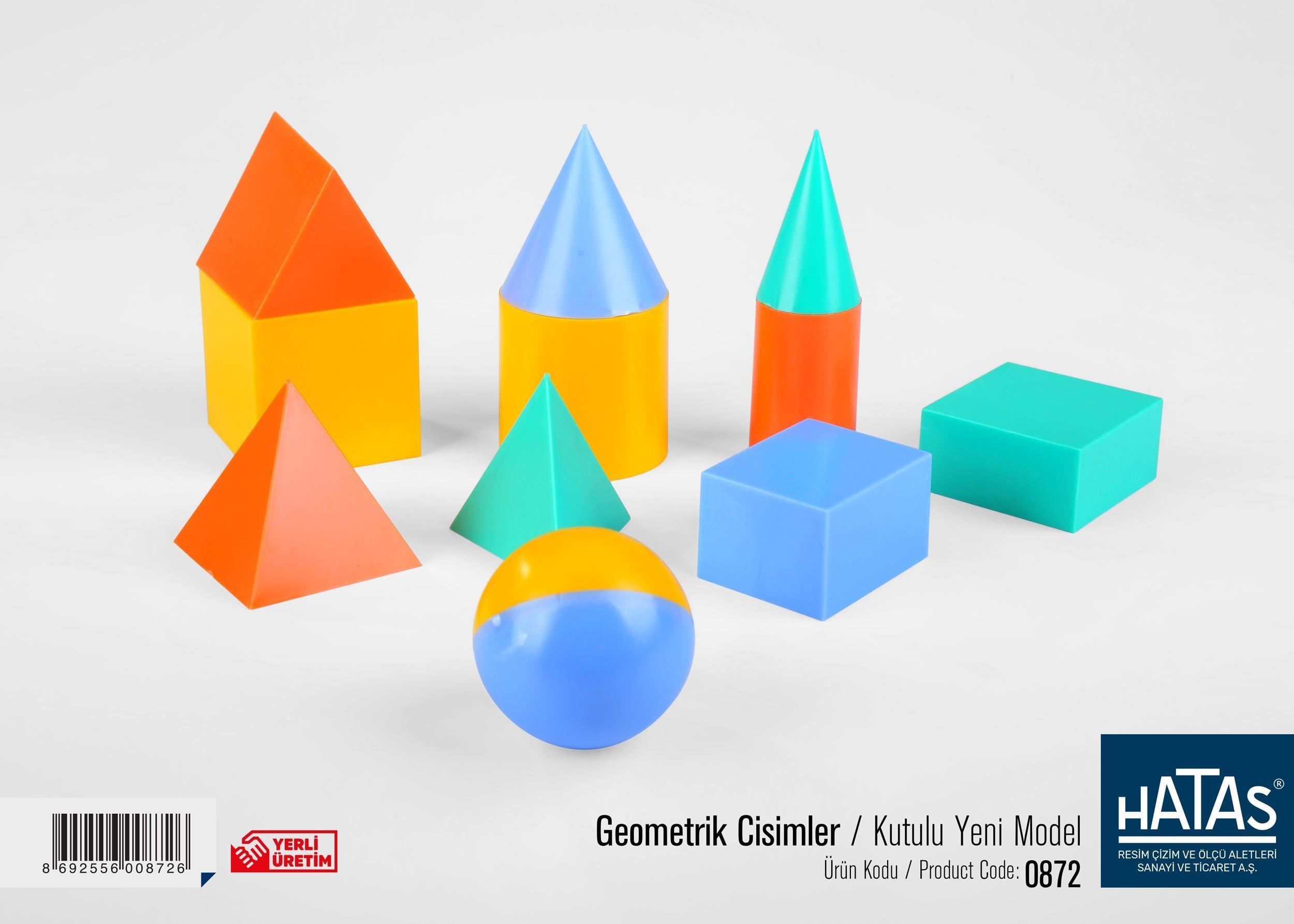 Hatas Geometrik Cisimler (  Model - Kutulu ) No:0872Hatas Geometrik Cisimler (  Model - Kutulu ) No:0872 - Kirtasiyem.netAkıl Oyunları