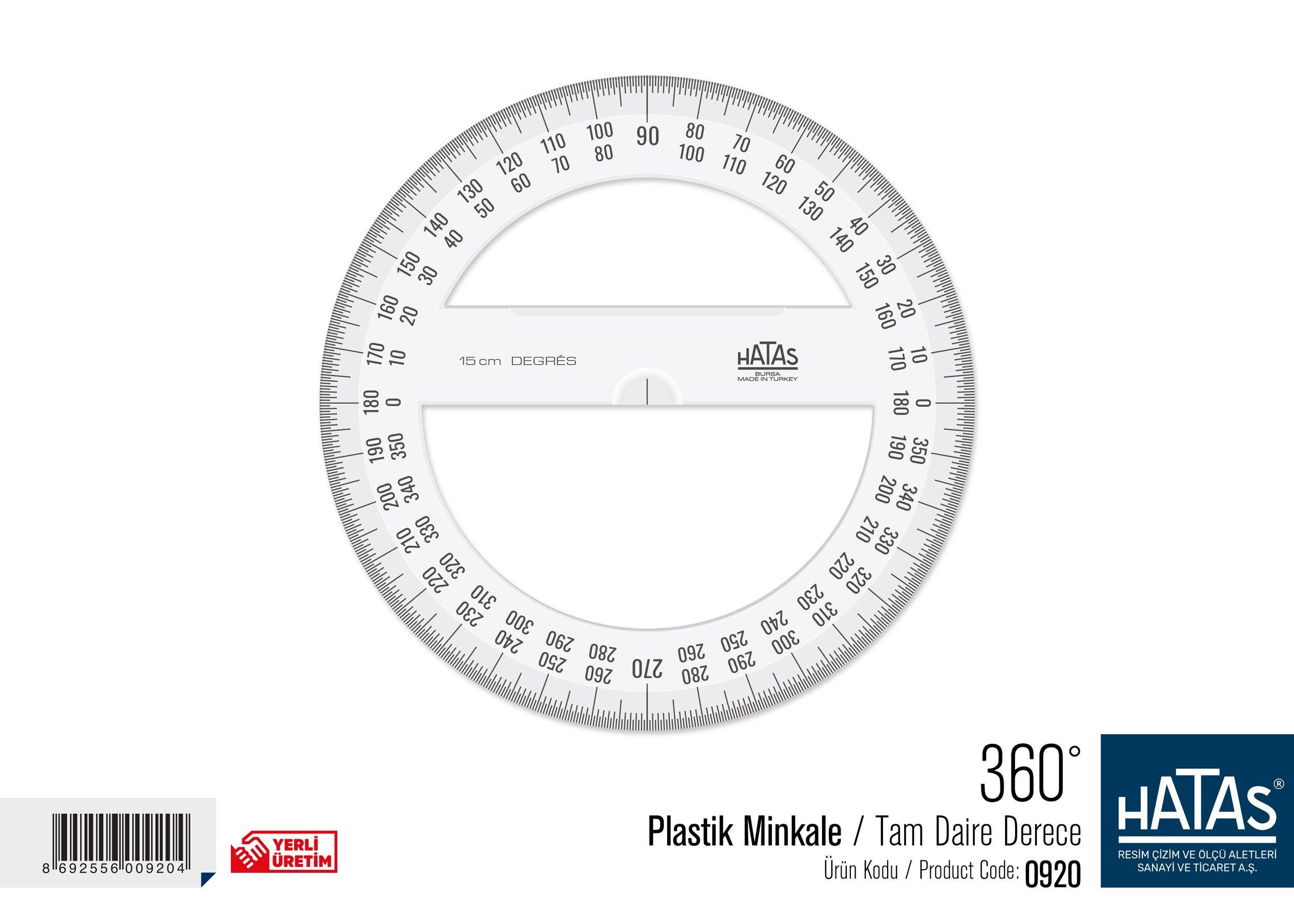 Hatas Plastik Minkale (Tdd) 15 Cm. No:0920Hatas Plastik Minkale (Tdd) 15 Cm. No:0920 - Kirtasiyem.netMinkale