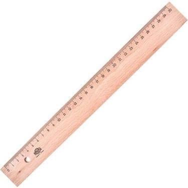 Hatas Tahta Cetvel ( Pahlı ) 30 Cm. No:0030Hatas Tahta Cetvel ( Pahlı ) 30 Cm. No:0030 - Kirtasiyem.netCetveller