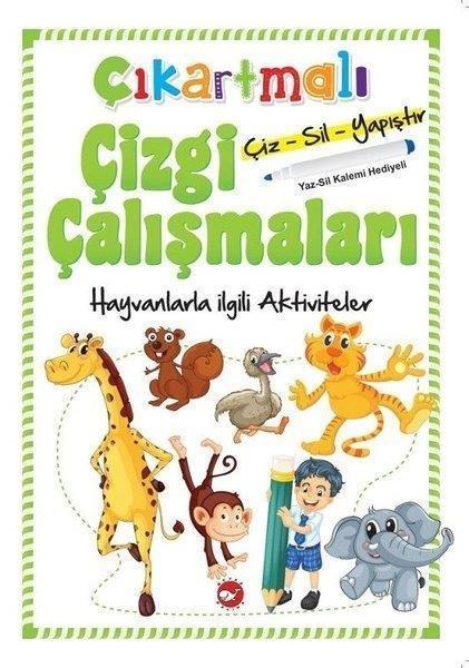 Hayvanlarla İlgili Aktiviteler Çıkartmalı Çizgi ÇalışmalarıHayvanlarla İlgili Aktiviteler Çıkartmalı Çizgi Çalışmaları - Kirtasiyem.netOkul Çağı 6-10 Yaş 