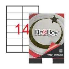 Herboy Bilgisayar Etiketi 105X41 Mm Hb-1114Bilgisayar Etiketleri