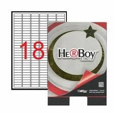 Herboy Bilgisayar Etiketi 30X9 Hb-1060Herboy Bilgisayar Etiketi 30X9 HB-1060 - En Kaliteli Bilgisayar Etiketleri Ürünleri | Kırtasiyem.netBilgisayar Etiketleri