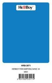 Herboy Fon Kartonu 50X70160 Gr Mavi No:30 100LüFon Kartonu