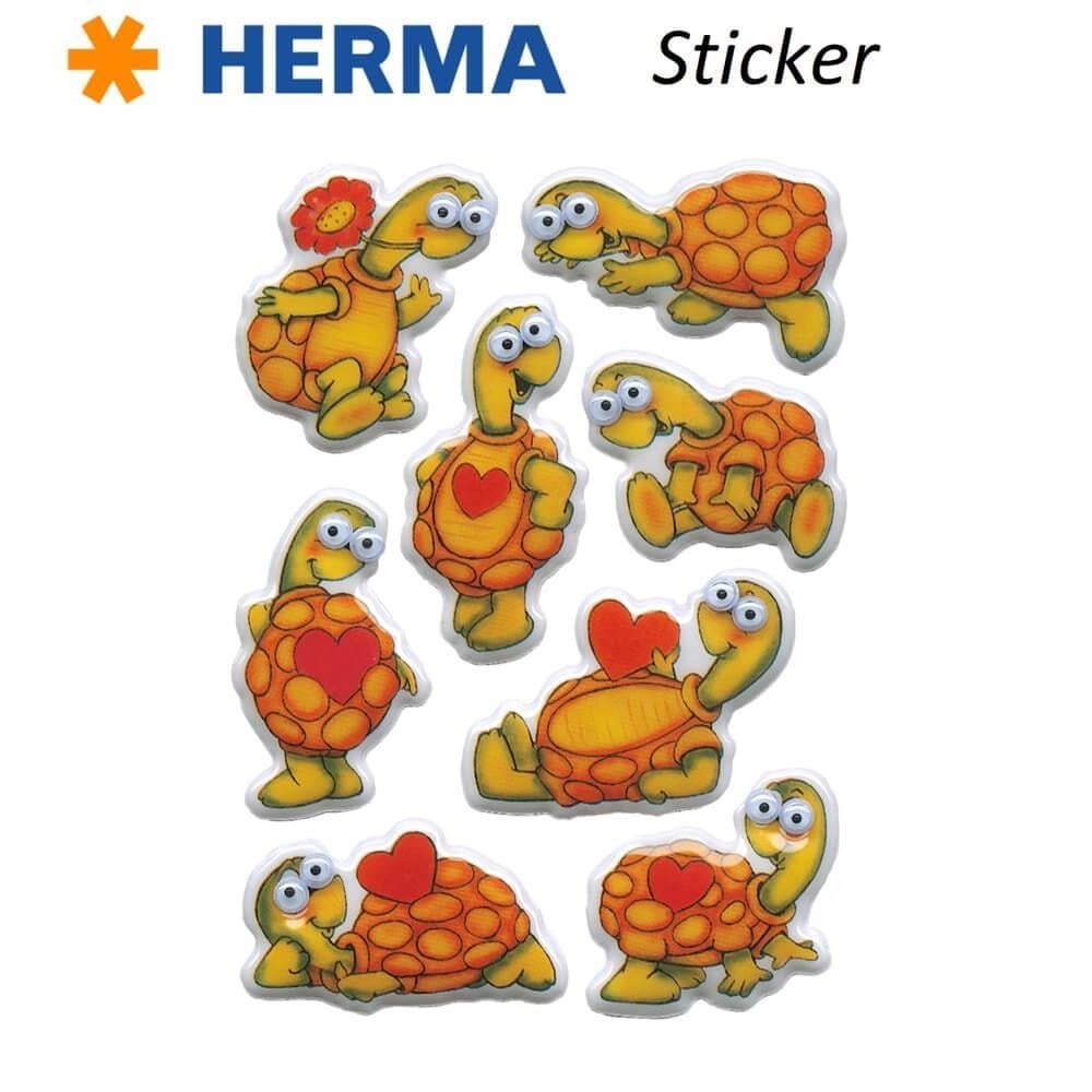 Herma Sticker Gözü Oynayan Kaplumbağa 6801Herma Sticker Gözü Oynayan Kaplumbağa 6801 - Kirtasiyem NetStickerlar